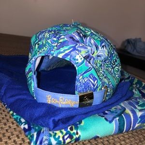Lilly Pulitzer Accessories - Lilly Pulitzer Run Around Hat - Bennet Blue Lilly Pulitzer Accessories - Lilly Pulitzer Run Around Hat - Bennet Blue